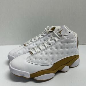 Air Jordan 13 Retro Wheat 2023 414571 171 Size 4.5 Men Size 6 Women White Brown